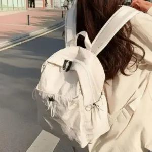 [하프클럽/]초경량 방수 백팩 여성 캔버스 바스락 260g