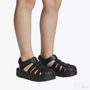 아디다스 JS2845 CBLACK 슈퍼스타 샌들 인펀트