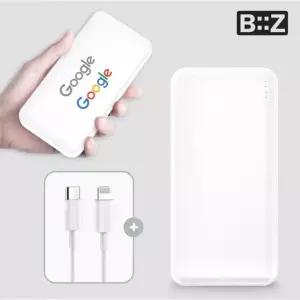 슬림듀얼 20000mAh 대용량 보조배터리 발열조끼 선풍기조끼 레이저각인인쇄