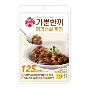 [오뚜기]가뿐한끼 닭가슴살 짜장 130g x 10개[35954774]