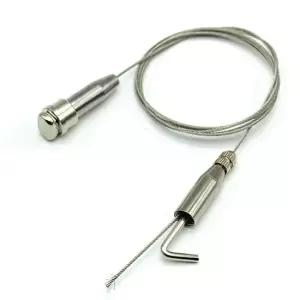 친절한탄씨 코텍 천장 고리 벽면 액자 그림 와이어 걸이 레일용 1M 사진 벽장식 가구 곡쇠 까치발