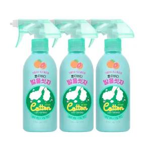 온더바디 코튼풋 발을씻자 풋샴푸 385ml 자몽 3개
