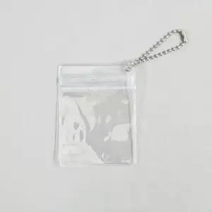 투명 지퍼백 볼체인 키링 만들기 DIY 세트 10개입 6x8