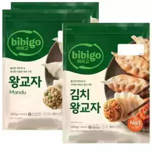 비비고 왕교자 1.05kg 2개+김치왕교자 1.05kg 1개