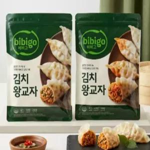 비비고 왕교자 1.05kg 2개 + 김치왕교자 1.05kg 1개