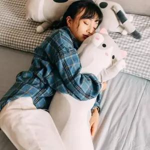 동물쿠션 애착동물 애착인형 안고자는 모찌 바디필로우 귀여운 고양이 110cm 130cm