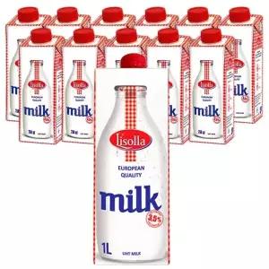 믈레코비타 리솔라 수입 멸균우유 1000ml 12개입 폴란드 우유