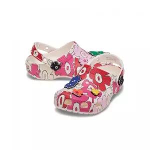 CROCS KIDS 마리메꼬 클래식 클로그 키즈 - 멀티 / 211123-90H 458948