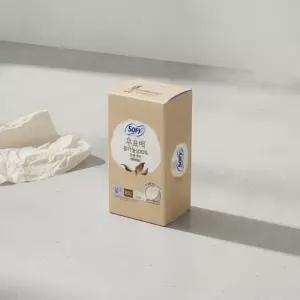 쏘피 유기농 100% 순면커버 무표백 팬티라이너 롱 69매 3개