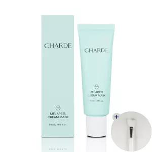 샤르드 멜라필 크림 마스크 50ml 필크림 필오프팩 + 실리콘 브러쉬구성