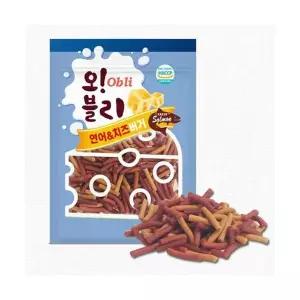 오블리 연어치즈버거100g