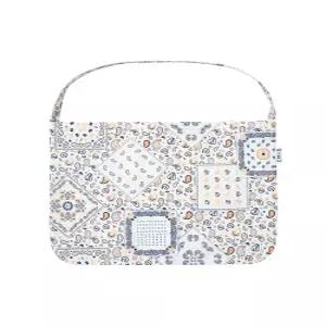 이미스 EMIS LOGO PAISLEY ECO BAG-WHITE