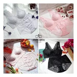 26SS신상 제로브라 40g 초경량 썸머 레이스 브라팬티