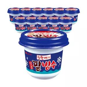 [슈팅냉동] 웰푸드 팥빙수 240ml, 8개