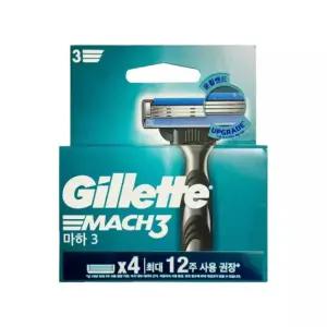 질레트 마하3 면도날 4개입
