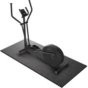GYMCOPE 러닝머신 매트 91 4CM 3피트 32 5피트 2피트 6MM 두께의 줄넘기용 운동 운동 견목 바닥 카펫 보호를 위한 바닥재