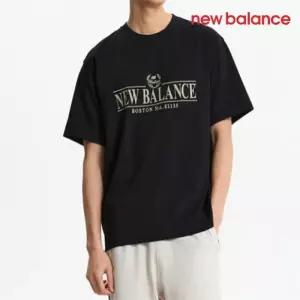 뉴발란스 반팔티 /t5- NBNEF21473 19 / UNI 헤리티지 그래픽 반팔티(SEMI OVER FIT)