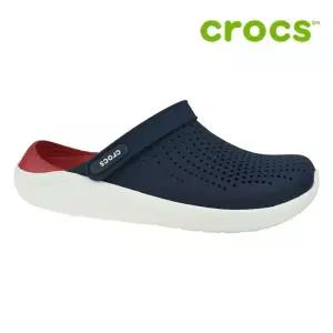 크록스 샌들 / 204592-4CC / LiteRide Clog Navy-Pepper