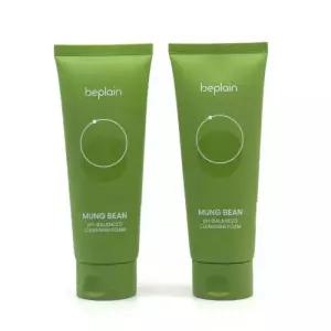 비플레인 녹두 약산성 클렌징폼 160ml 2개