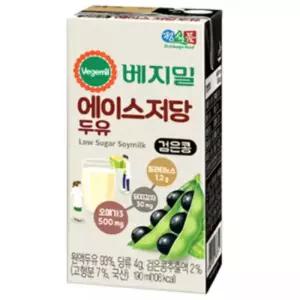 정식품 베지밀 에이스 저당 두유 190ml 80개