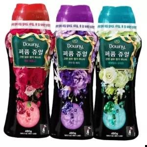 B다우니 퍼퓸쥬얼 12주지속 세탁 향기부스터 3종 480g