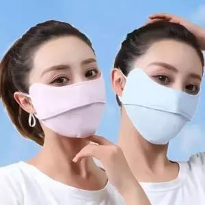 여름 여름자외선차단마스크 빨아쓰는 마스크 쿨 골프 자외선차단