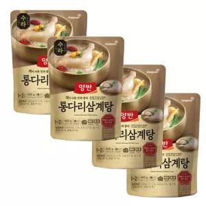 동원 양반 수라 통다리 삼계탕 460g 4봉