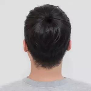 자연스럼은 탑커버 정수리 부분가발 남성 여성 드라이
