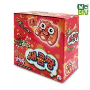 유치원간식 새콤짱 딸기맛 35g(24개입)