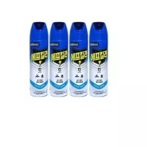 에프킬라 모 기약 에어로졸 킨 500ml x4개