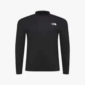 노스페이스 THENORTHFACE NT7XR00A 아이스 페이스 터틀넥 긴팔 티셔츠 BLACK