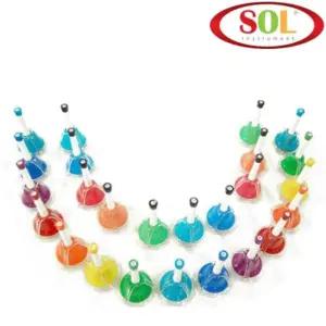 SOL 핸드 터치벨 EFC-625RB 25음 교육용 악기