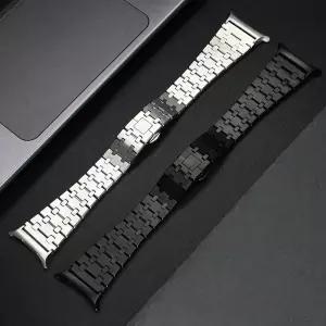 갤럭시워치8 클래식 46mm 오크 메탈밴드 스트랩 스테인레스 스틸 시계줄