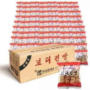 보리건빵 30g 100봉 군대 추