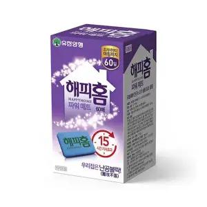 [하프클럽/오티마트]해피홈 훈증기 교체용 매트 리필 60매입