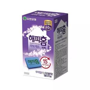 [하프클럽/오티마트]훈증기용 리필 모기향 파워매트 리필60매 모기매트