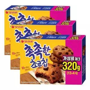 오리온 촉촉한 초코칩 16개입 x 3박스