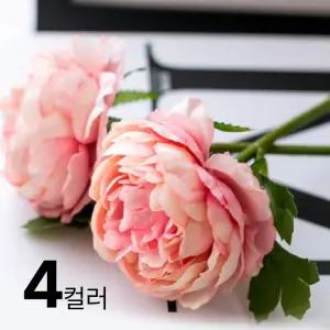모란 작약 라넌큘러스 리시안서스 조화 장식 실크플라워 꽃다발 입학식 졸업식인테리어 꽃 장식 촬영꽃