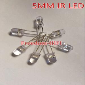 호환 IR 적외선 LED 램프 송신 튜브 방출 다이오드    100개 로트  3mm-5mm  940nm