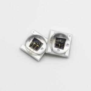 호환 5Pcs 3W 깊은 적외선 IR850nm LED 칩 세라믹 SMD 3535 램프 구슬 보안 모니터링 방출 야간 투시경 카