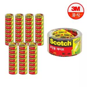 3M 스카치 포장용 테이프 리필 3650(48mm x 40m)ㅣ투명 X 50개