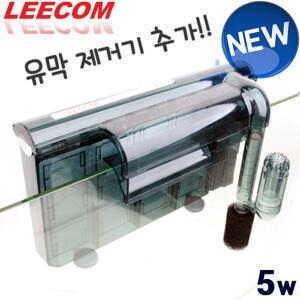 [수족관용품] LEECOM 리콤 슬림형 걸이식여과기 HI-630/열대어 여과기 행온 필터 여과제 스펀지 어항 측면