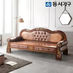 동서가구 M52 미송 원목 편백 인볼브 맥반석 카우치 돌소파 DF634378