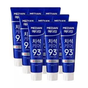 메디안 치석케어 오리지널 치약 120g 9개