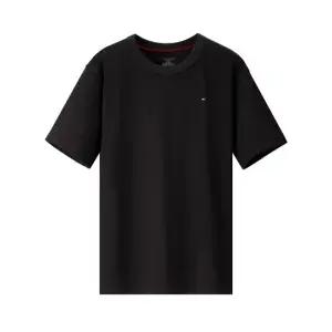 타미힐피거 코어 플래그 반팔티 반팔 티셔츠 블랙 09T3139-001