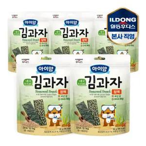 [일동후디스]아이얌 김과자 참깨 20g 5개