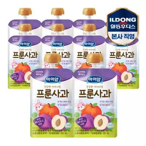 [일동후디스]아이얌 건강한 아이사랑 주스 프룬사과 100ml 10개