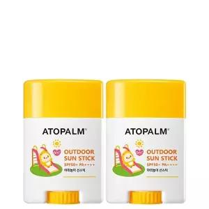 [아토팜]아토팜 야외놀이 선스틱 21gx2개 SPF50+ PA++++