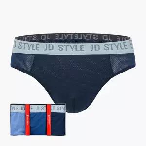 [제임스딘] 쿨 메쉬 아웃밴드 남성 삼각 팬티 3매 세트 JHMPV021