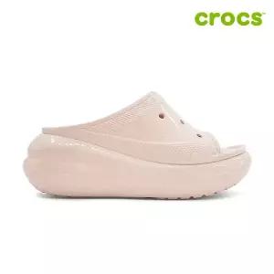 [정상가 74,900원] [크록스 정품] 크러쉬 하이 샤인 슬라이드 공용샌들 209648-6UR